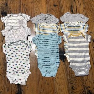 Assorted Baby Bodysuits Set
